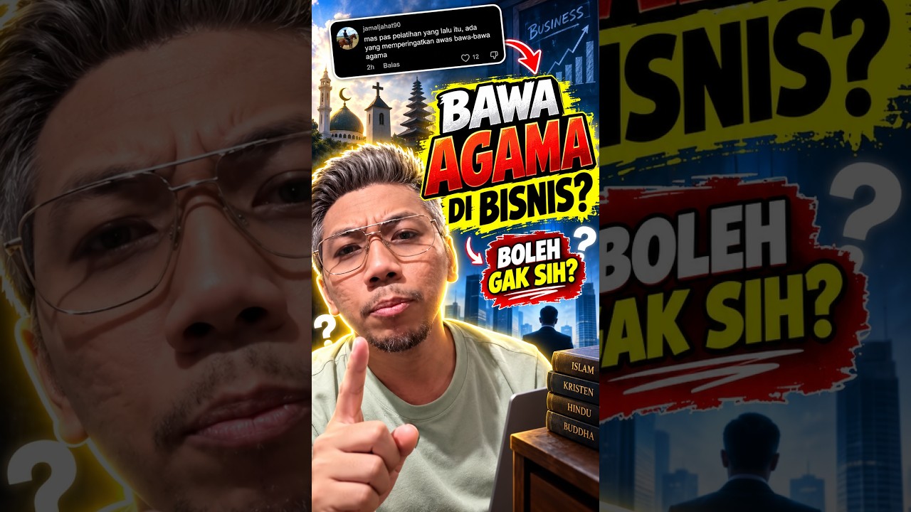 Bawa agama ke bisnis, memang salah? cover art