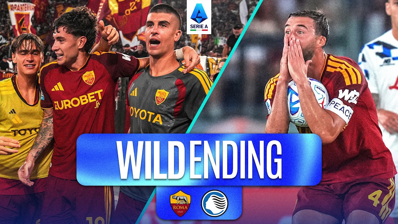 5 MINUTES OF MADNESS in Roma v Atalanta | Serie A 2026/27