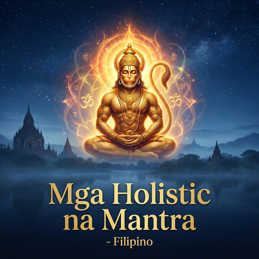Mga Holistic na Mantra - Filipino cover art