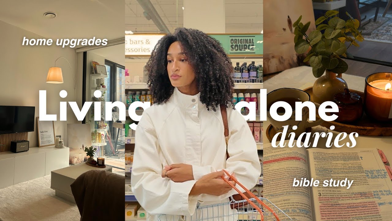 Living Alone Diaries | Fall is here! 🍁 life with Jesus in London, running errands, home decor & more cover art