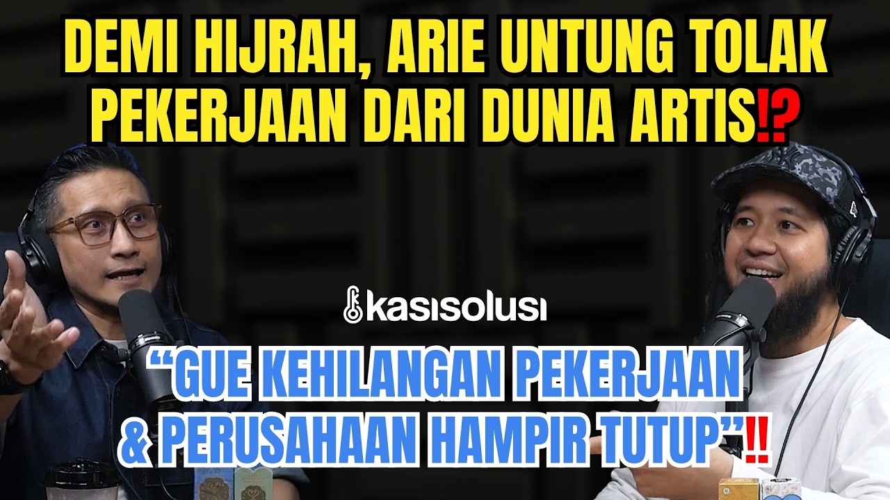 Kehilangan Pekerjaan & Bisnis Hampir Tutup Setelah Hijrah⁉️Arie Untung: Titik Baliknya Justru Disini cover art