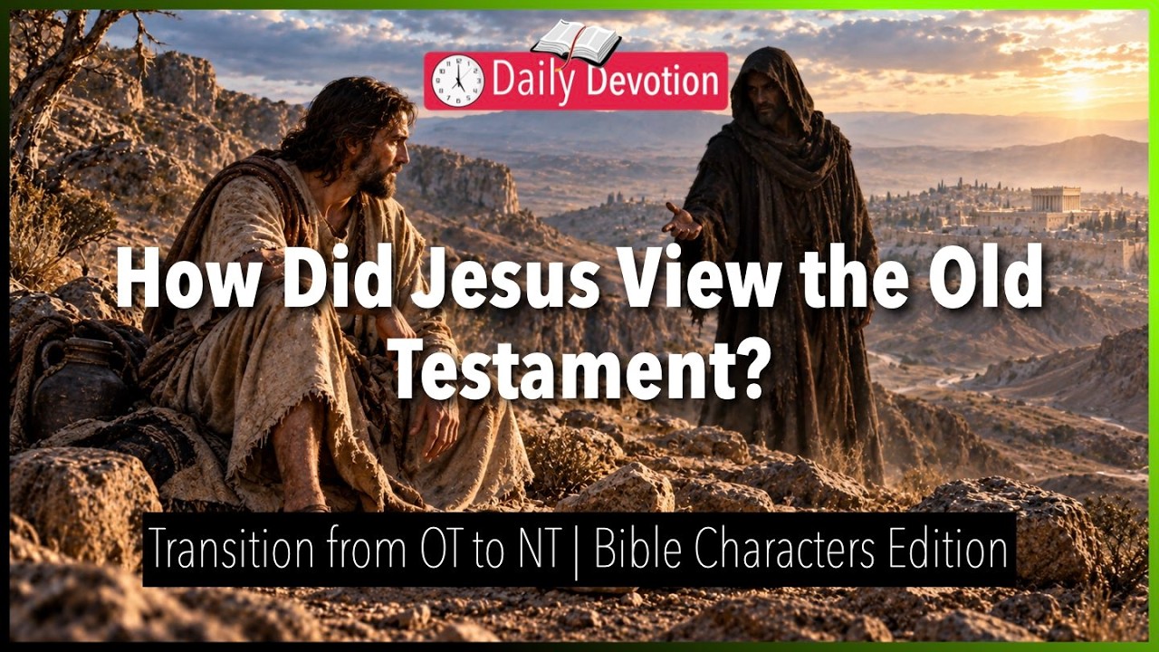 September 10: How Did Jesus View the Old Testament? — Transition -- Matthew 4:1–11 cover art
