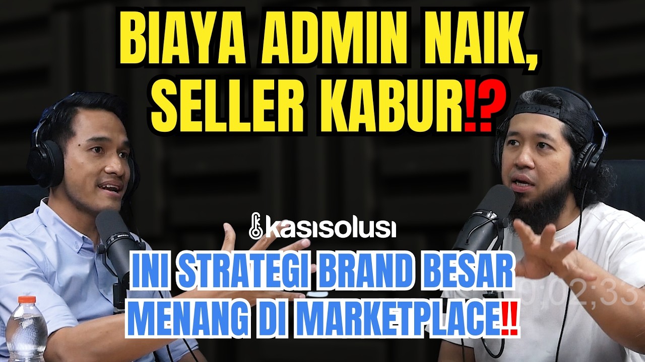 Bertahan atau Tinggalkan Marketplace⁉️Bongkar Strategi Brand & UMKM Menang di Tengah Tekanan Biaya‼️ cover art