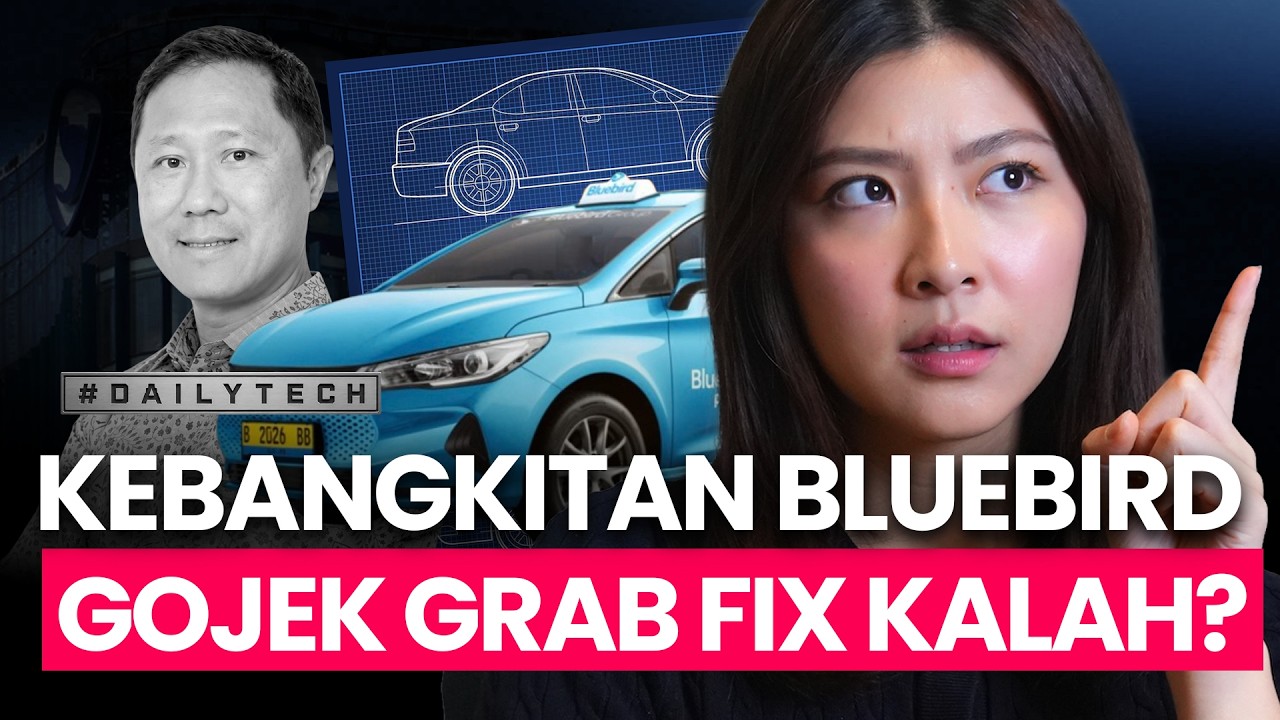 Strategi BLUEBIRD Lawan Gojek dan Grab #DailyTech cover art