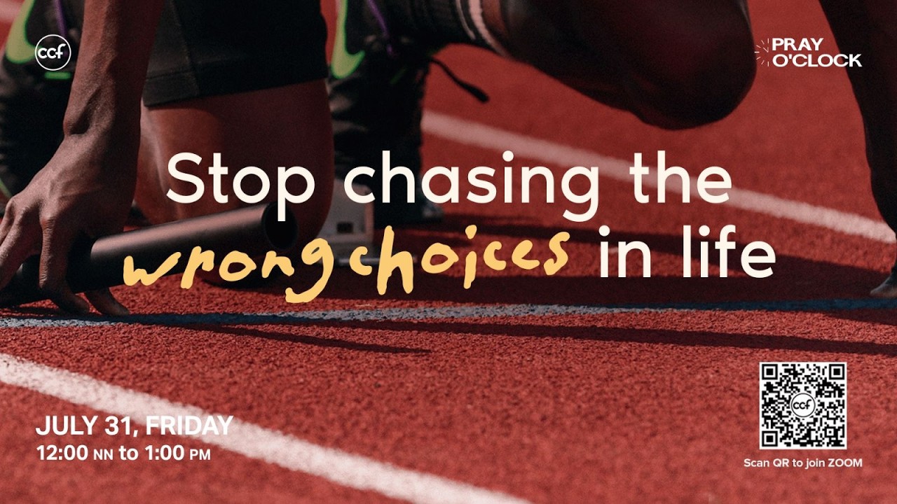 Stop Chasing The Wrong Choices In Life | Pray o'Clock (July 31, 2026) cover art