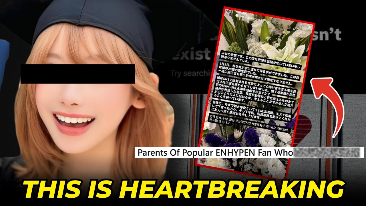 ENHYPEN Fan's Tragic Passing, BTS V's Hearing Loss & SHINee Key Questioned cover art