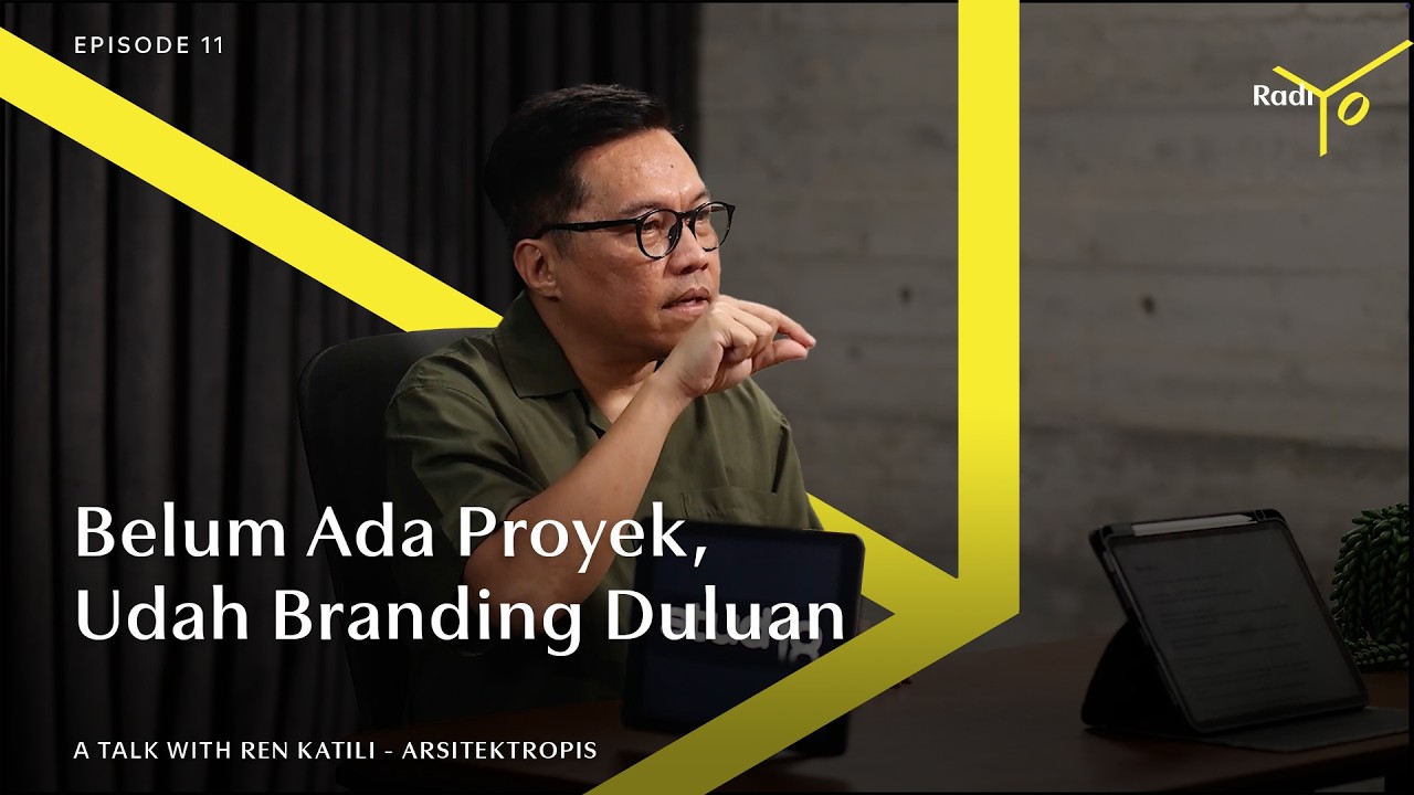 Personal Branding dari 0, Proyek Datang Sendiri | radiYO Ep.11 | Ren Katili ArsitektropiS cover art