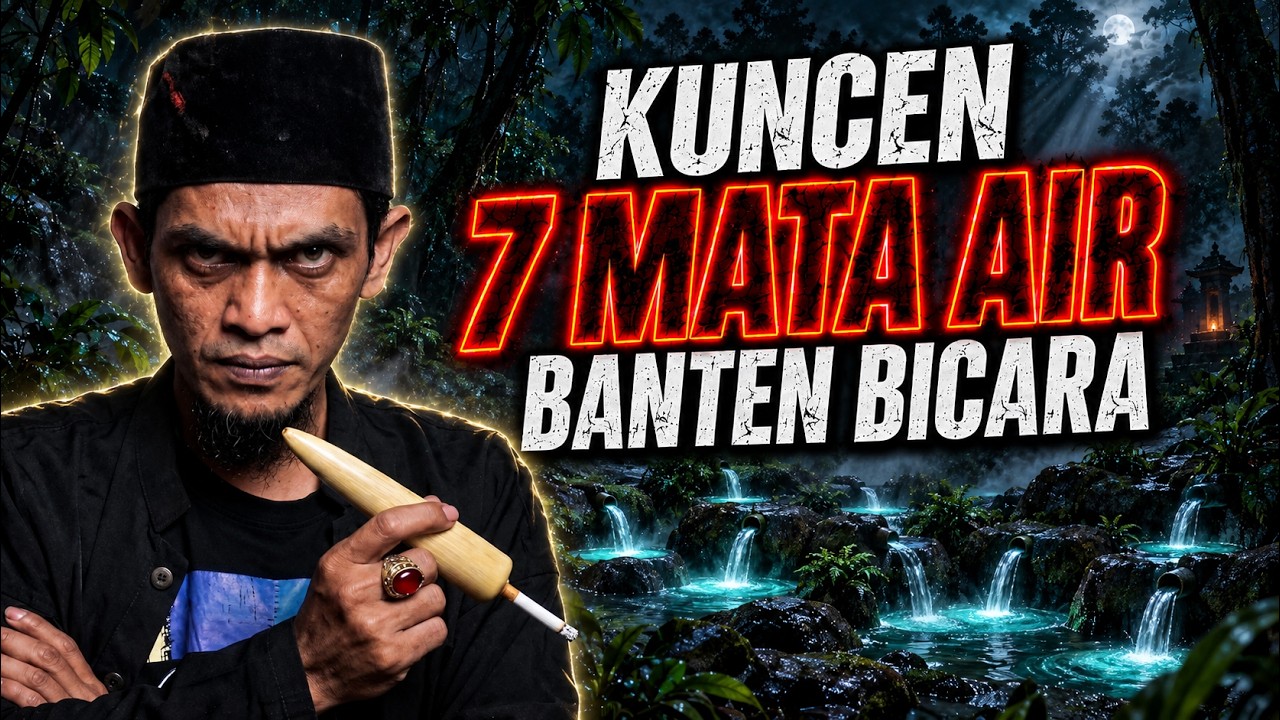 TELUSUR 7 MATA AIR KERAMAT BANTEN. TEMPAT BERKUMPULNYA PARA JAWARA & PENCARI KAROMAH cover art