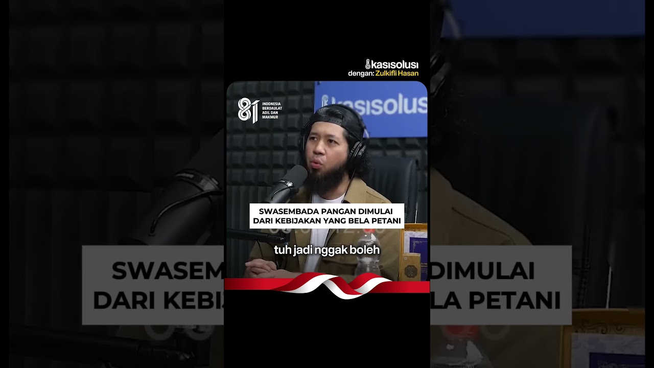 Swasembada Pangan Bisa Terwujud Dari Aturan-Aturan Pemerintah yang Berpihak Pada Petani Indonesia! cover art