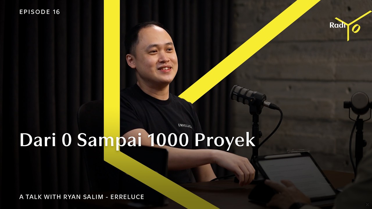 Rahasia 1000 Proyek Lighting Erreluce | radiYO Ep.16 | Ryan Salim Erreluce cover art