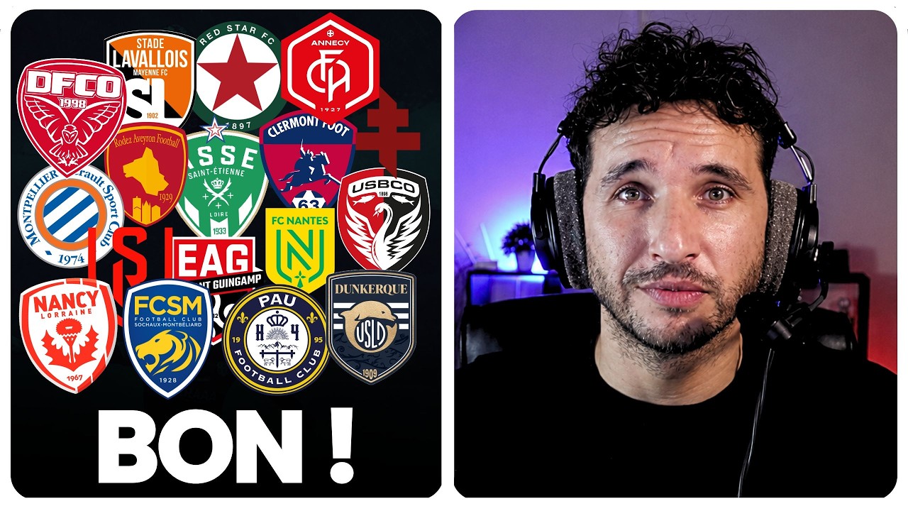 🇫🇷JE PRÉDIS LE CLASSEMENT FINAL DE LA LIGUE 2 2026-2027 ! Vous n'allez pas être d'accord ! 😳 cover art