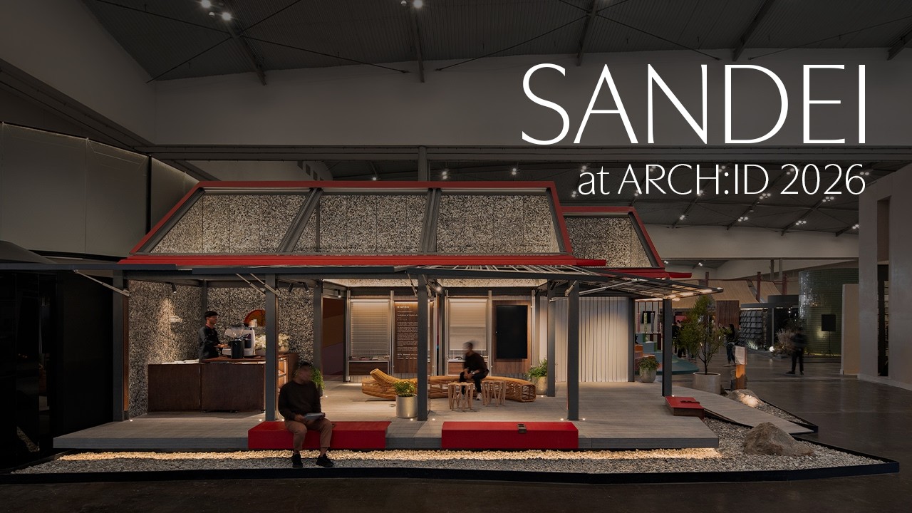 Sandei's ARCH:ID 2026 Booth Was Built for Every Sense, Not Just Your Eyes cover art