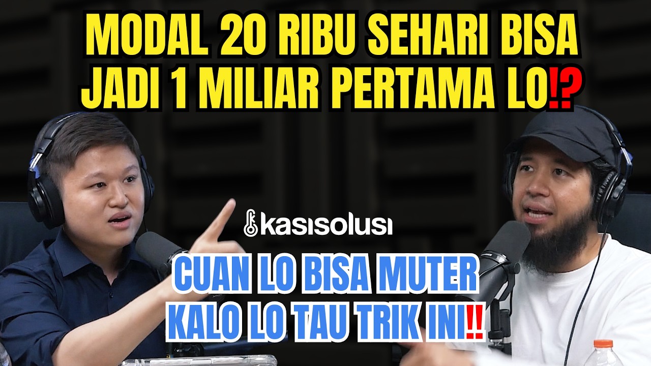 Modal 20.000 Sehari Bisa Jadi 1 Miliar⁉️Bongkar Strategi Investasi Jangka Panjang Dengan Modal Kecil cover art
