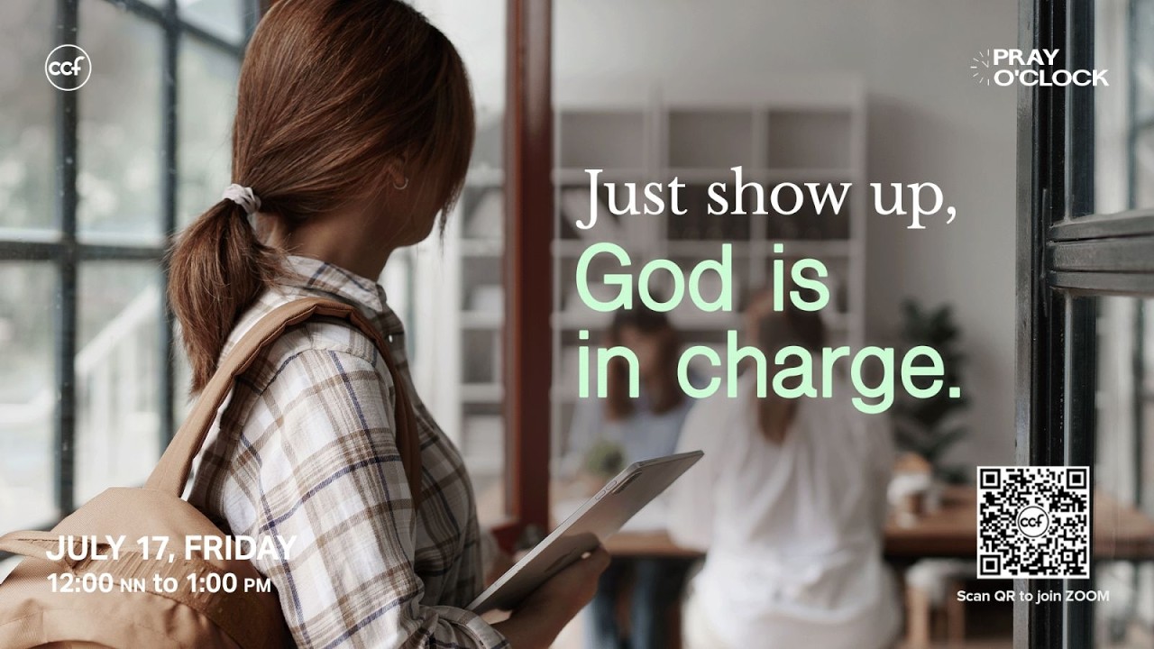 Just Show Up, God Is In Charge | Pray o'Clock (July 17, 2026) cover art