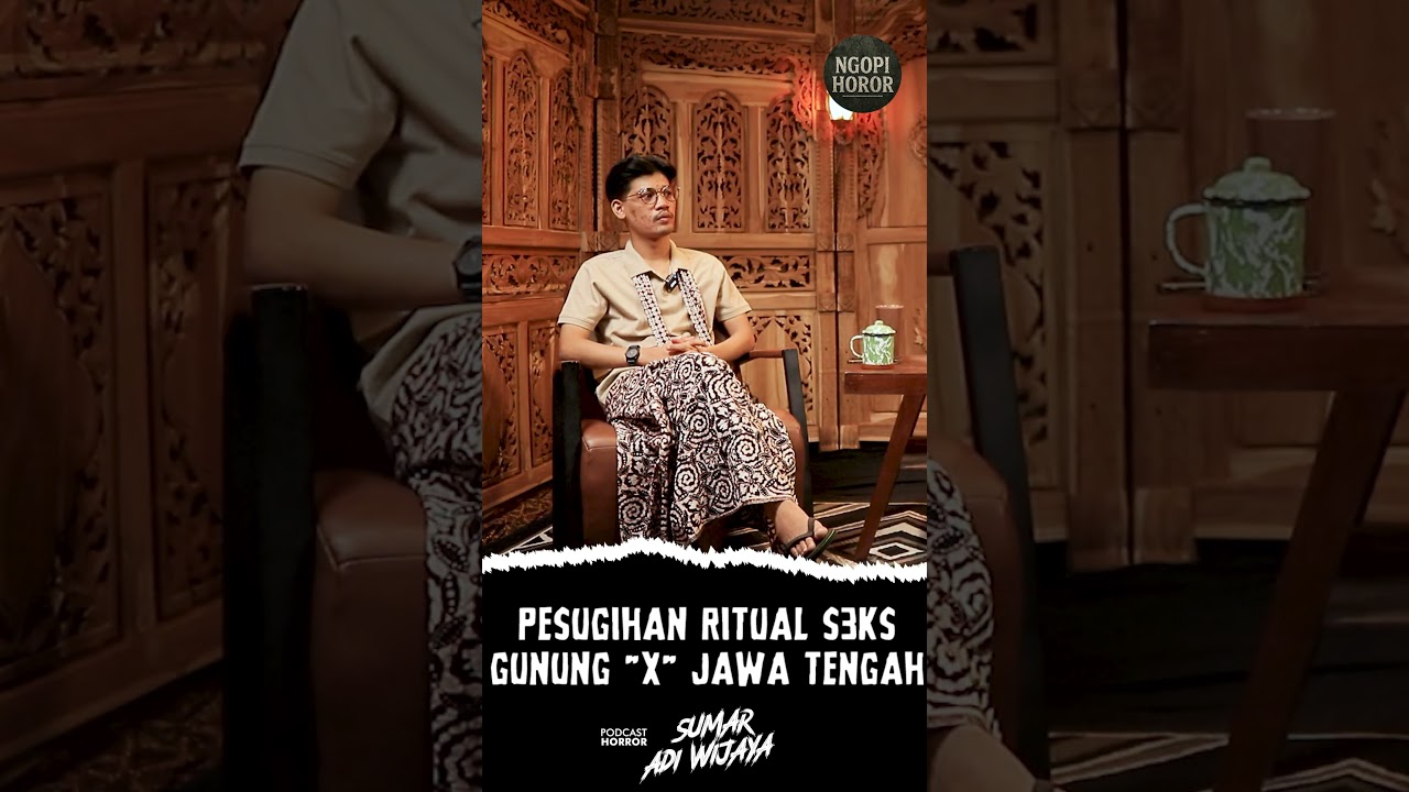 PESUGIHAN RITUAL S3KS DI GUNUNG "X" JAWA TENGAH ! #shorts cover art