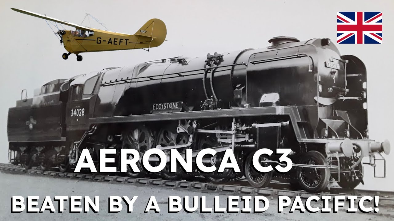 Aeronca C3 - Beaten By A Bulleid Pacific! cover art