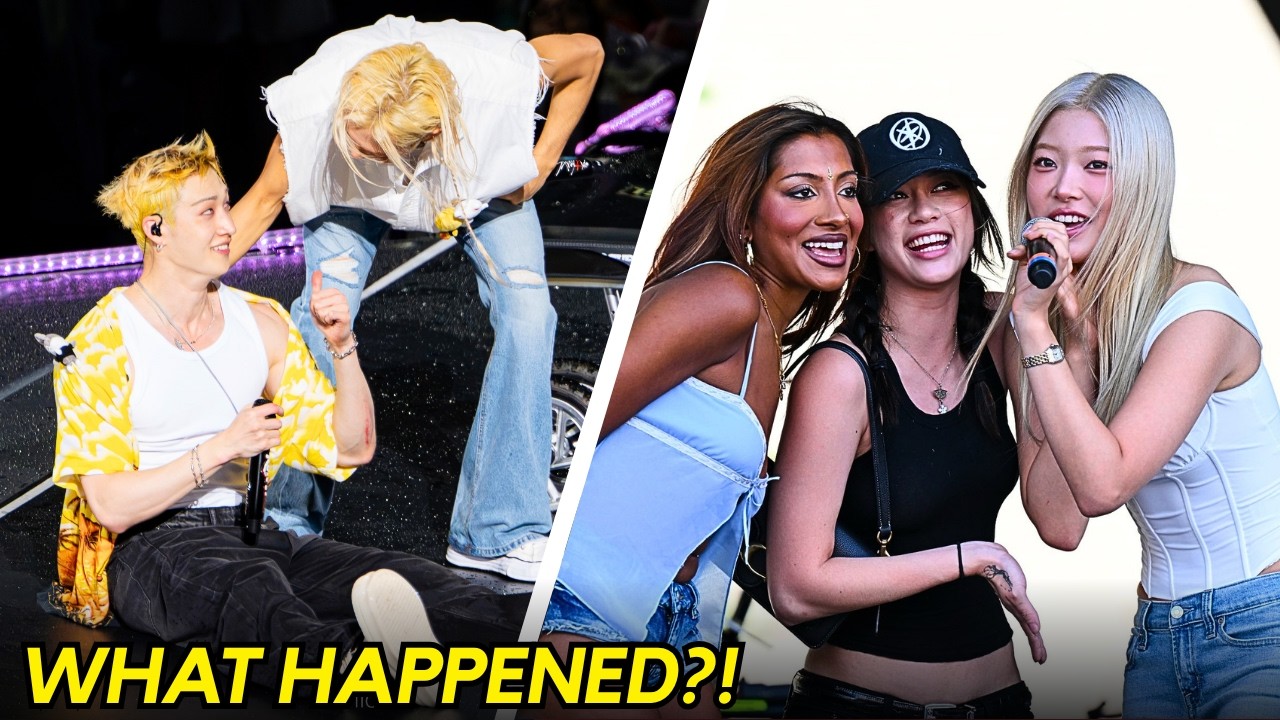 The Boyz's Kevin shades LE SSERAFIM?! KATSEYE controversy, Lee Know taken to hospital after show cover art