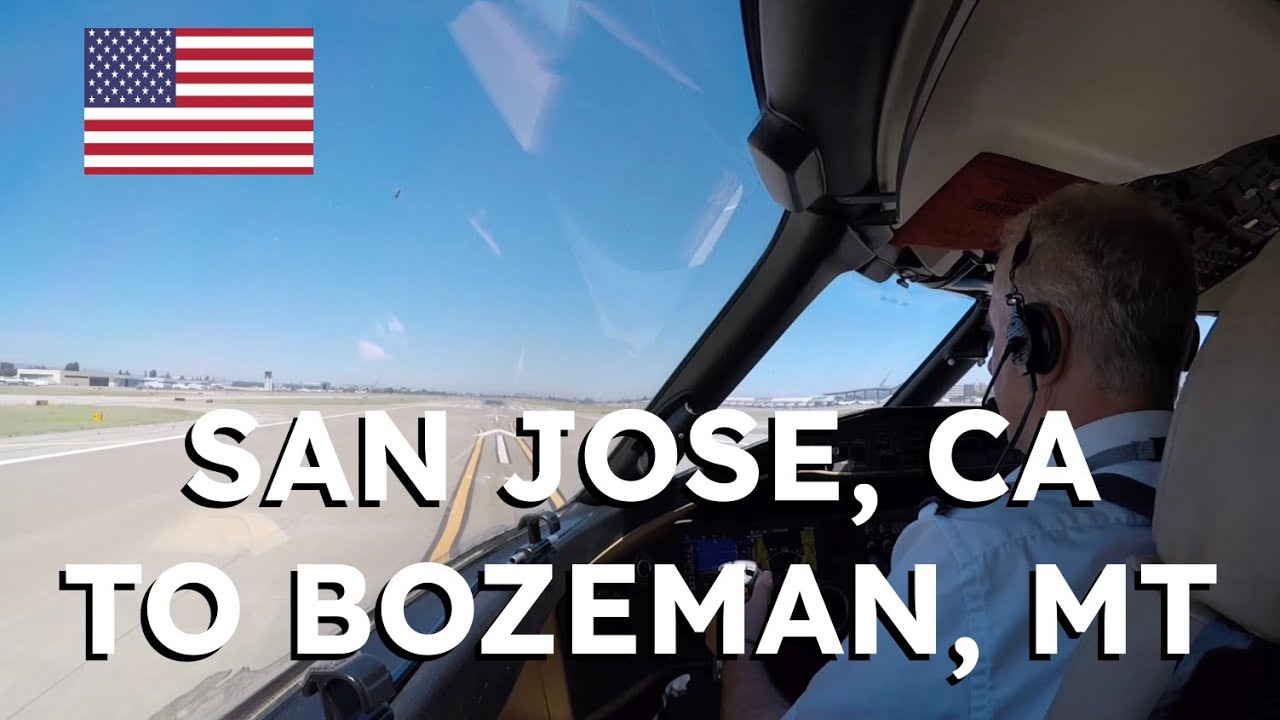 San Jose to Bozeman in the Global 6000. cover art