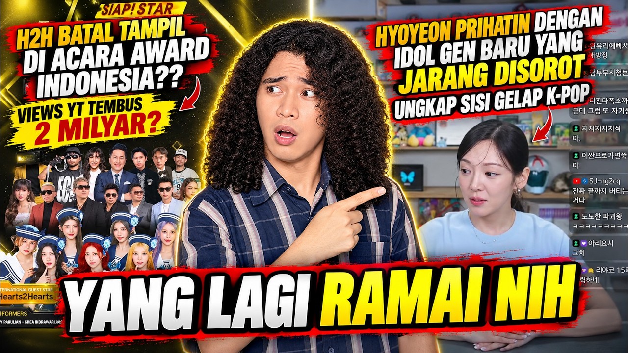 Hyoyeon SNSD Prihatin Sama Member Yang Jarang Disorot, Hearts2Hearts Batal Tampil di Award Indonesia cover art