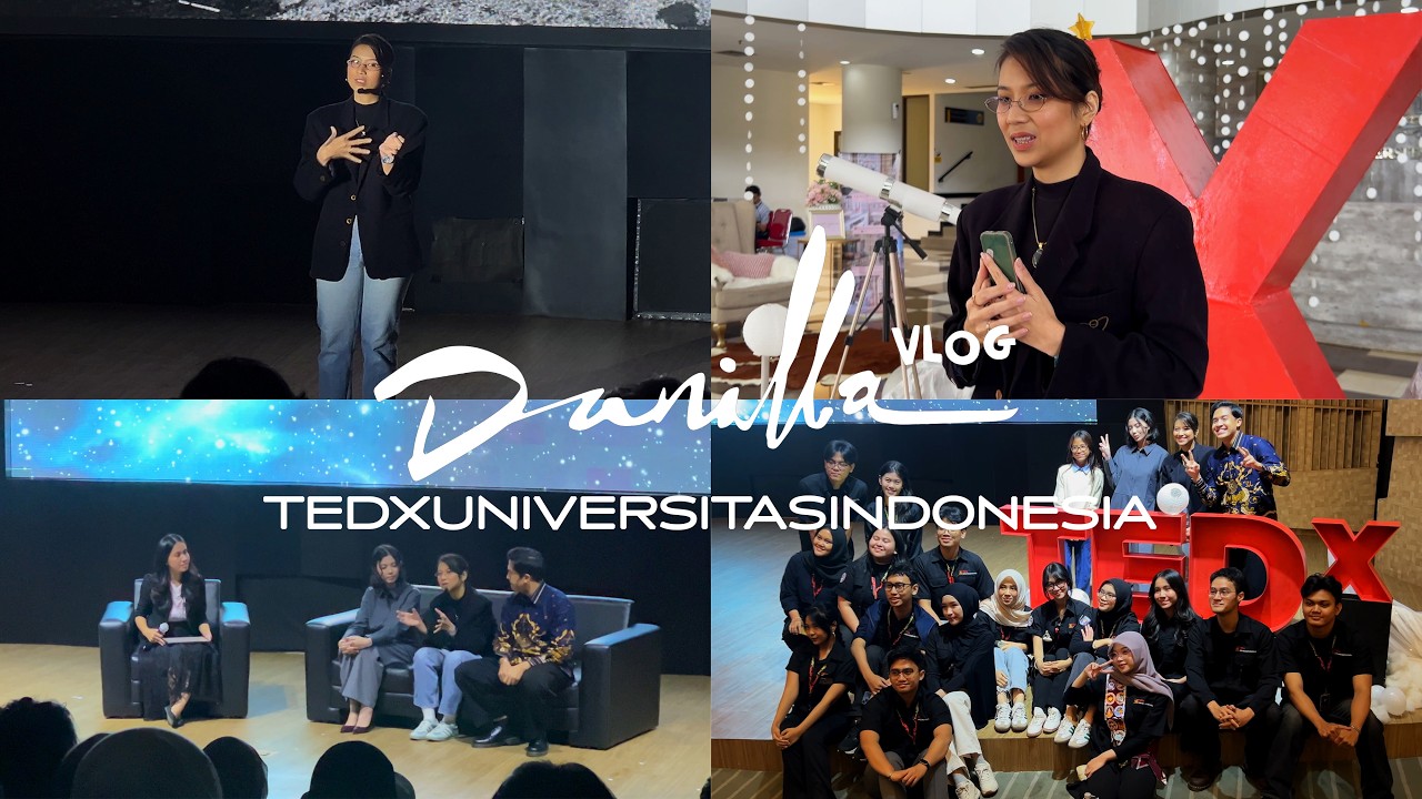 DANILLA VLOG: TEDxUniversitasIndonesia, Depok cover art