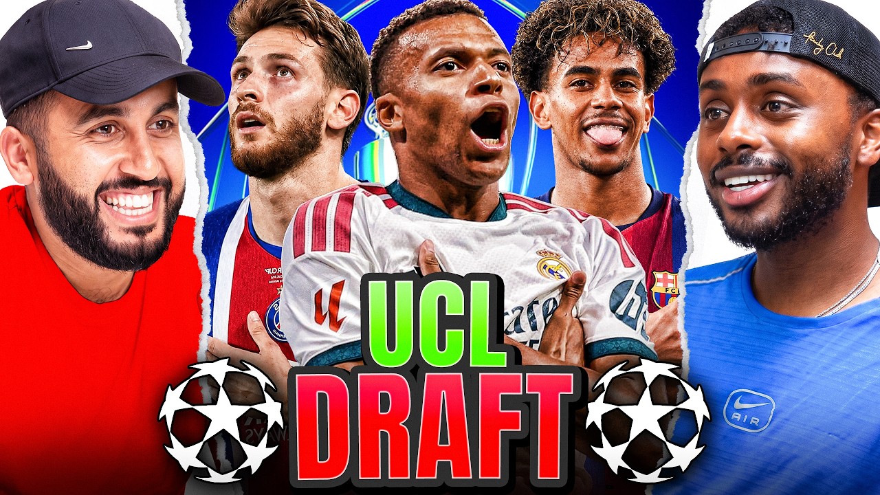 CHAMPIONS LEAGUE DRAFT CHALLENGE Ft Yamal, Mbappe, Saka cover art