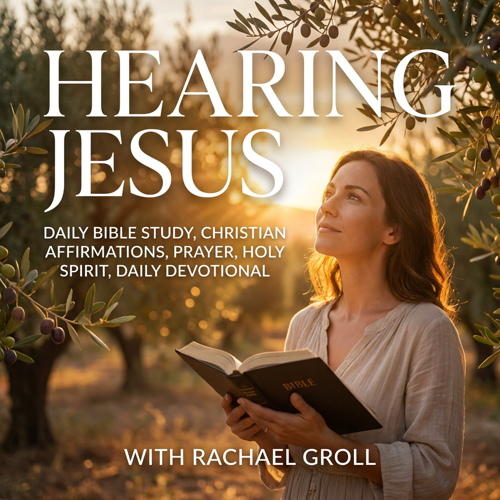 Hearing Jesus: Daily Bible Study, Christian Affirmations, Hearing God, Prayer, Holy Spirit, Daily Devotional cover art