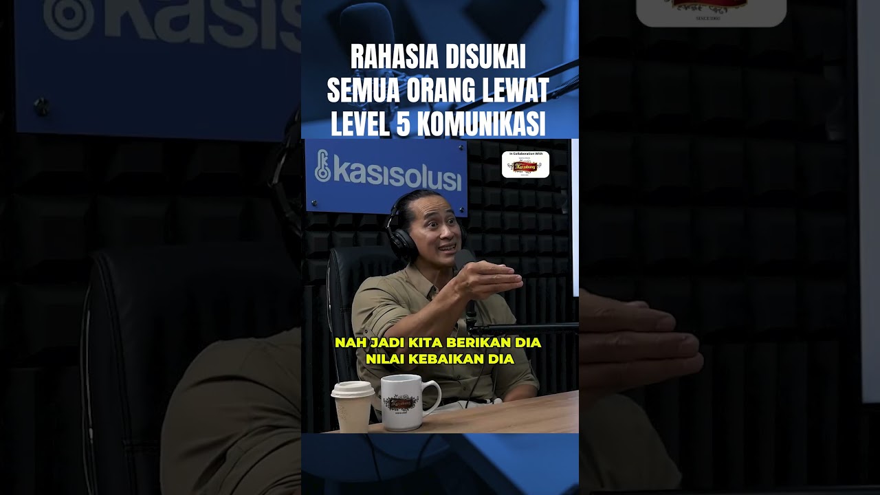 Rahasia Disukai Semua Orang Lewat Level 5 Komunikasi ala Om Ade Rai‼️ cover art