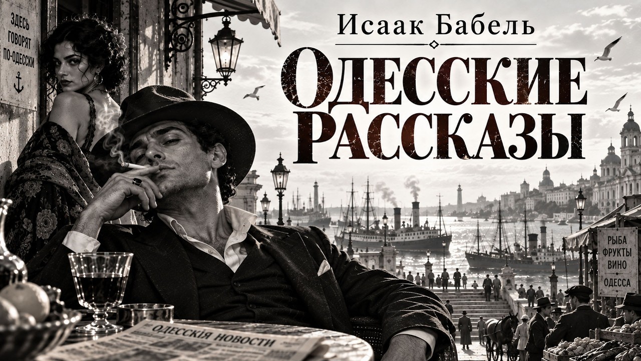Шедевр литературы! ОДЕССКИЕ РАССКАЗЫ. Исаак Бабель | Полная аудиокнига cover art