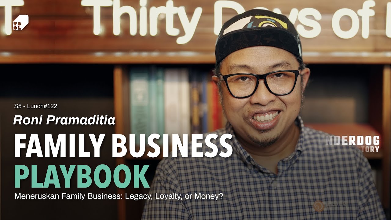 Lunch #122 - Meneruskan Family Business: Legacy, Loyalty, or Money? cover art