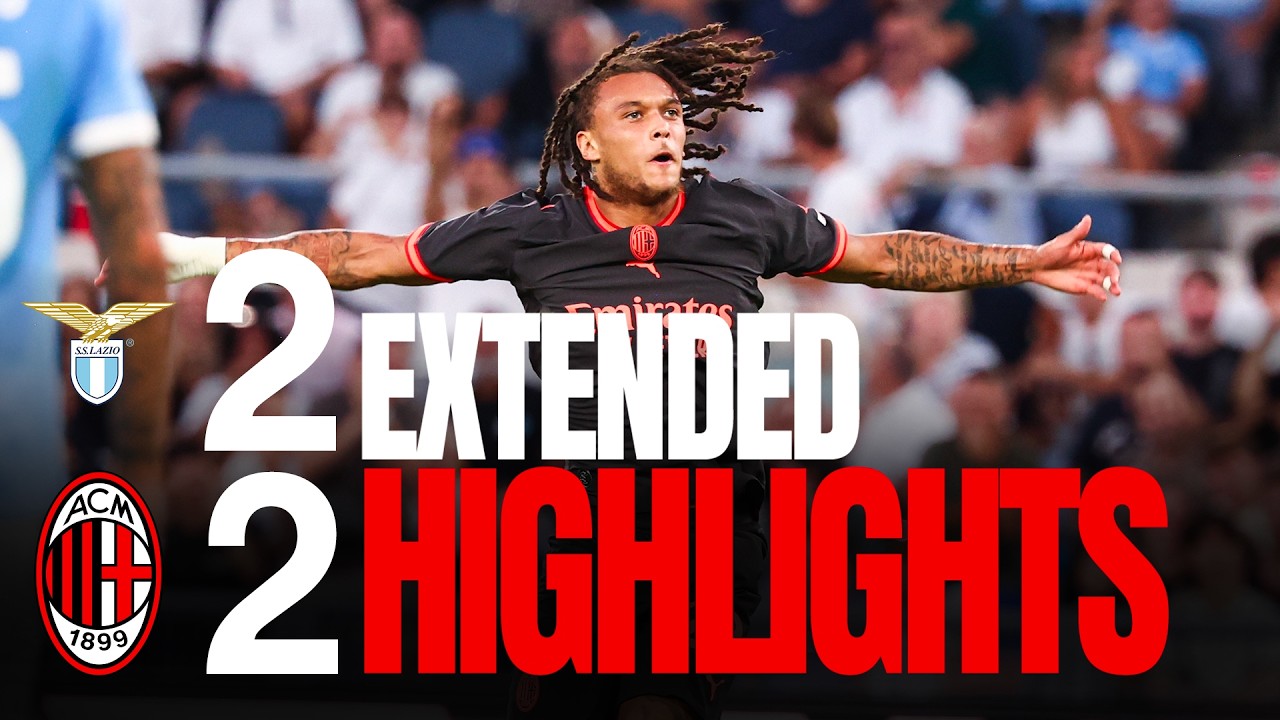 Extended Highlights 2026/27 | Lazio-Milan 2-2 | Moreira show all'Olimpico