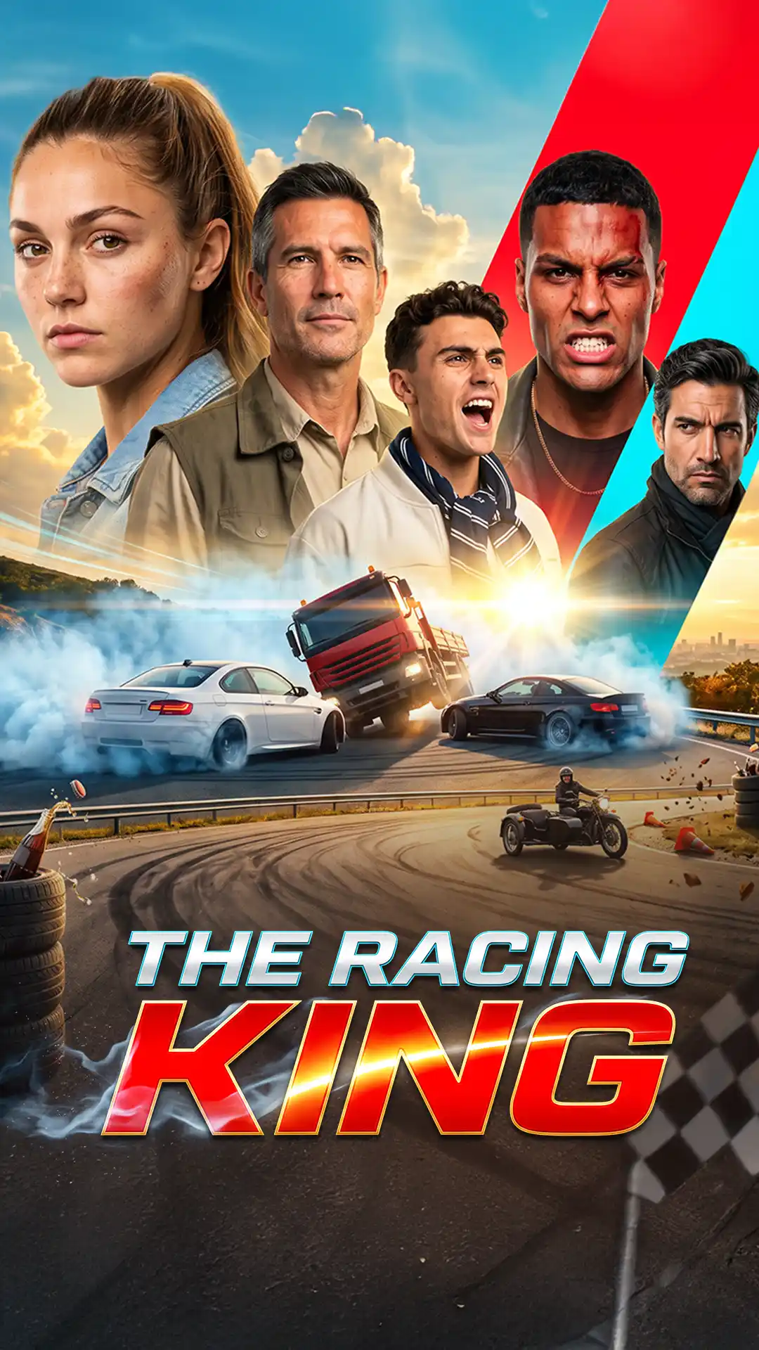 Poster The Racing King