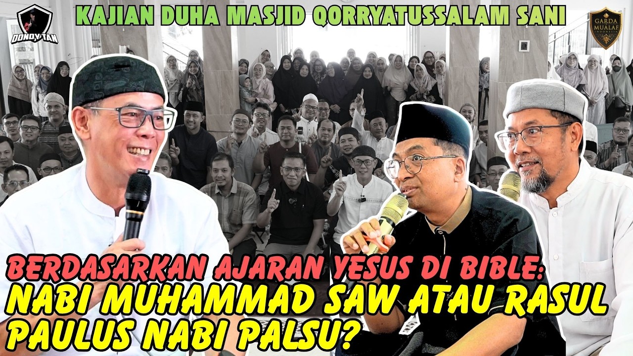 BERDASARKAN AJARAN YESUS DI BIBLE: NABI MUHAMMAD SAW ATAU RASUL PAULUS NABI PALSU? cover art