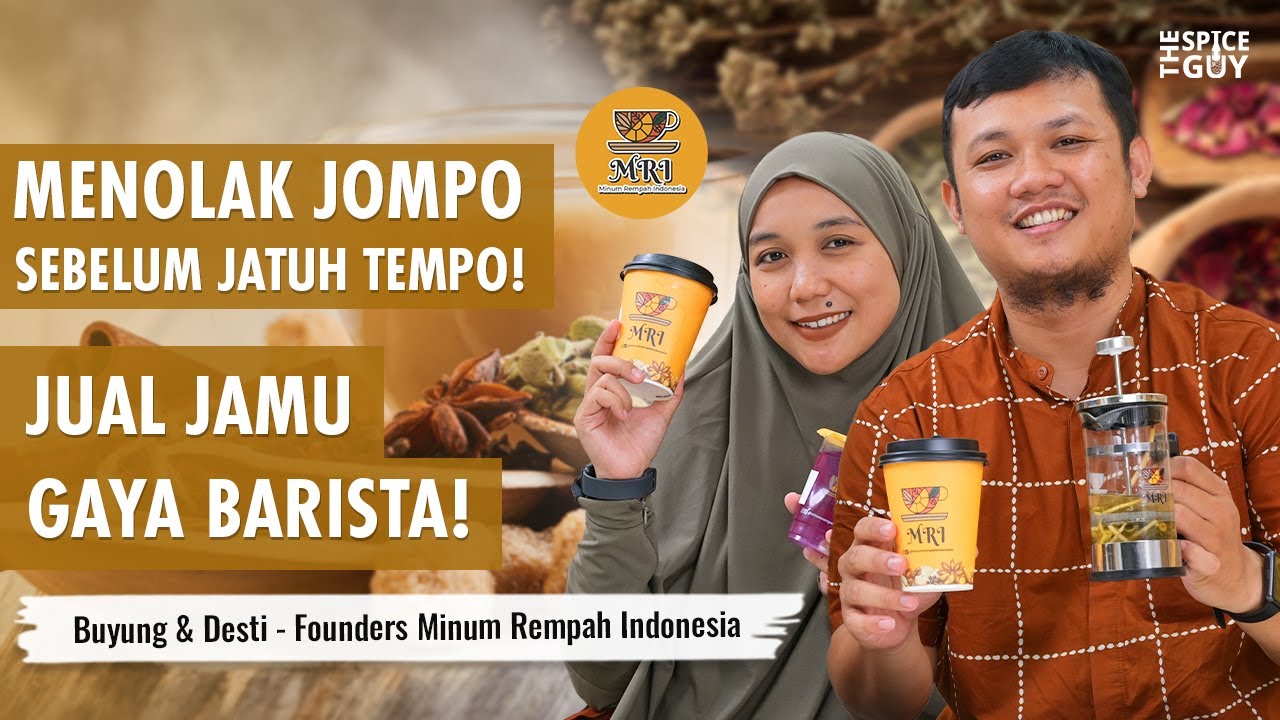 Minum Rempah Indonesia: Jual Jamu Gaya Barista ala Buyung & Desti - Podcast The Spice Guy #74 cover art