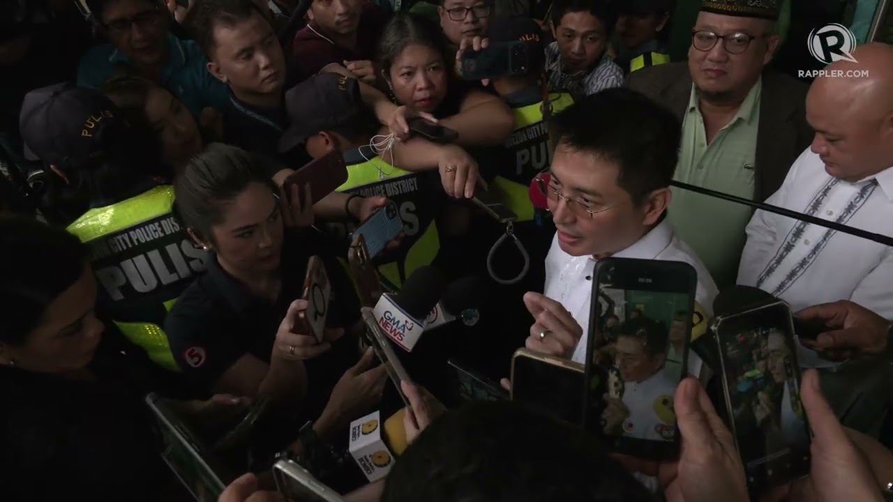 Sara Duterte's lawyer speaks to media cover art