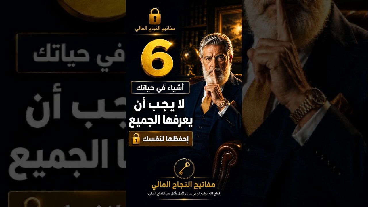 6 أسرار غي حياتك لا يجب ان يعرفها الجميع! cover art