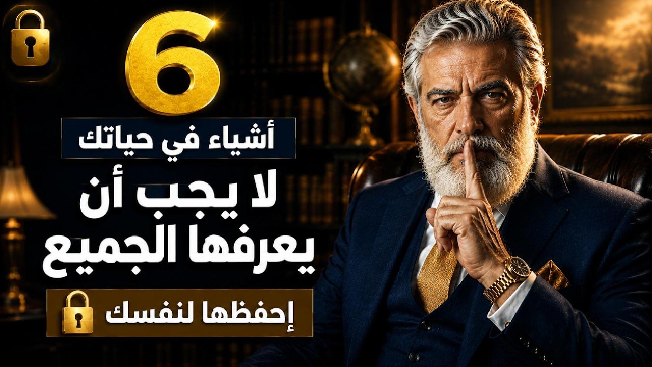 6 أشياء لا تشاركها مع أحد أبداً — حتى أقرب الناس إليك cover art