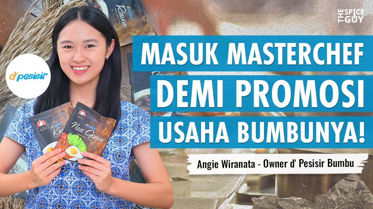 Cerita Chef Angie, Masuk MasterChef Demi Larisin Usaha Bumbu-nya! - Podcast The Spice Guy #76 cover art