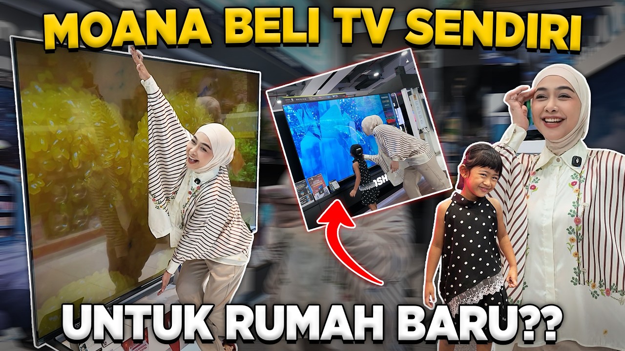 RICIS BELI TV UNTUK MOANA PALING BESAR DAN MEWAHH!!!! cover art