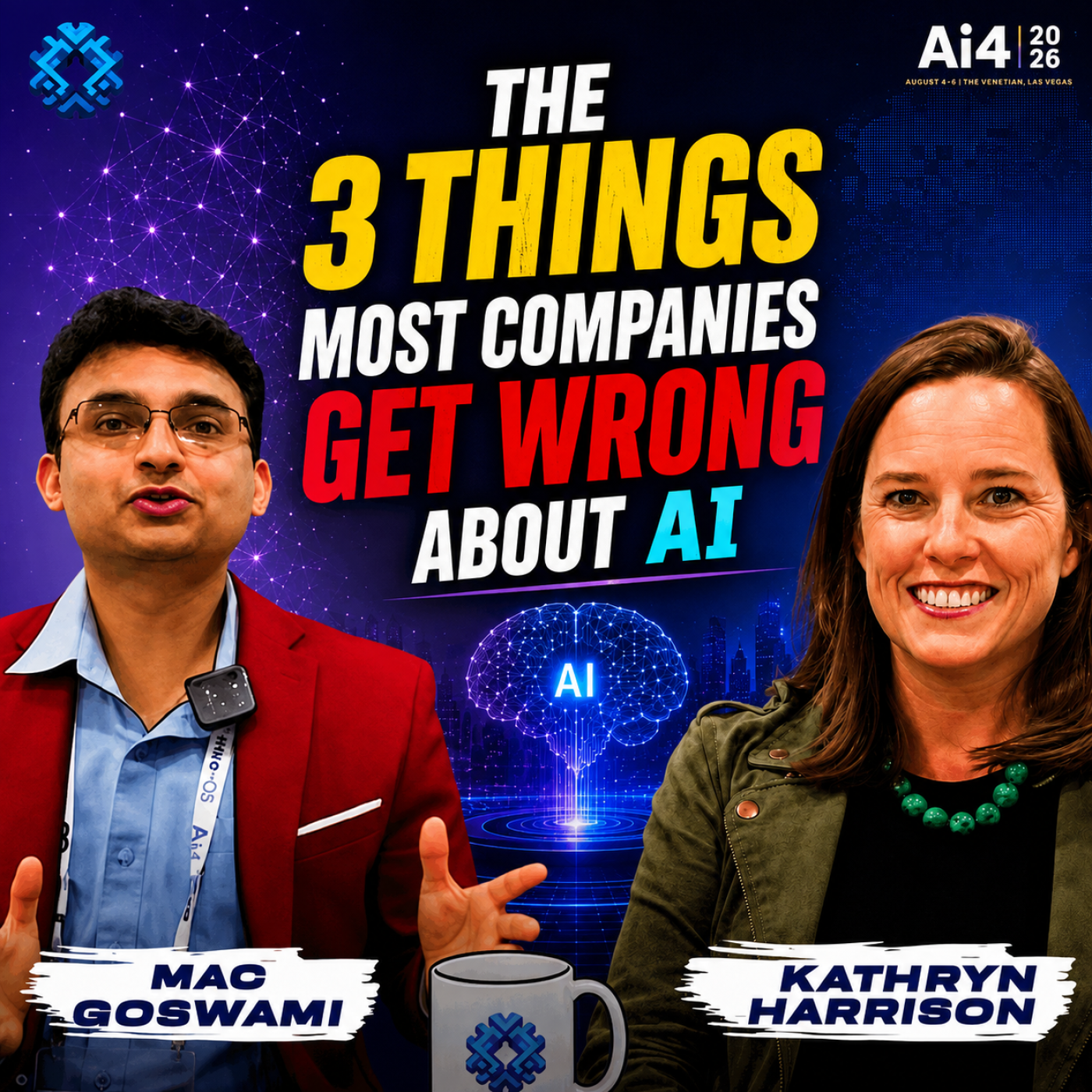 EP 54: Ai4 Podcast - Enterprise AI's "Pilot Purgatory" — and the Deepfake Threat | Kathryn Harrison, Concentrix cover art