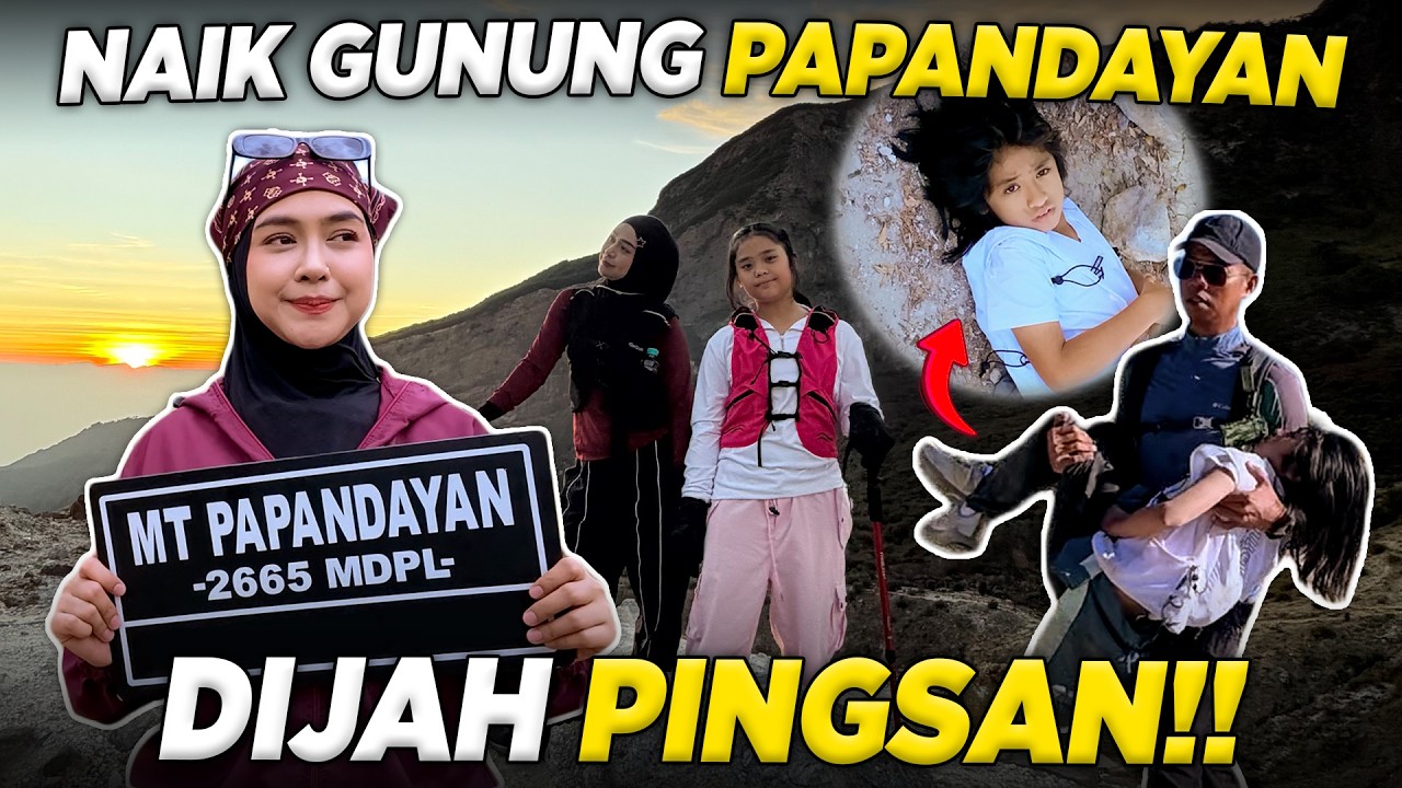 DETIK-DETIK DIJAH PINGSAN WAKTU NAIK GUNUNG!!! cover art