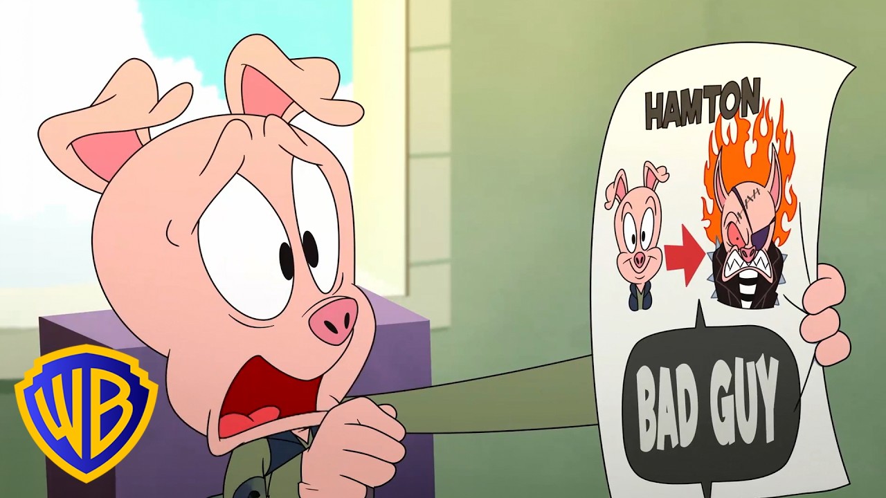Will Hamton Pass His BAD GUY Exam?! 👹 Back to School! 🚌 | Tiny Toons Looniversity | @wbkids cover art