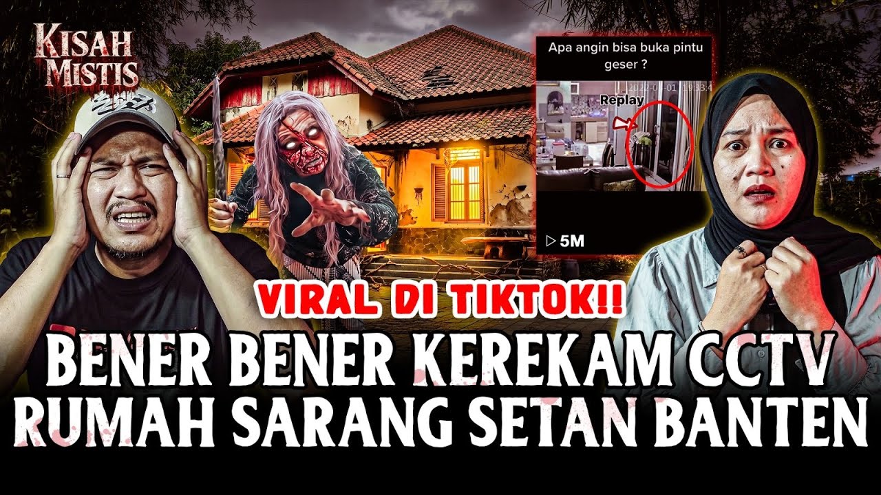 FULL HOROR!!SAMPE TEREKAM JELAS DI CCTV!!TINGGAL DIRUMAH SARANG SETAN,SOSOKNYA SAMPE NYERANG FISIK cover art
