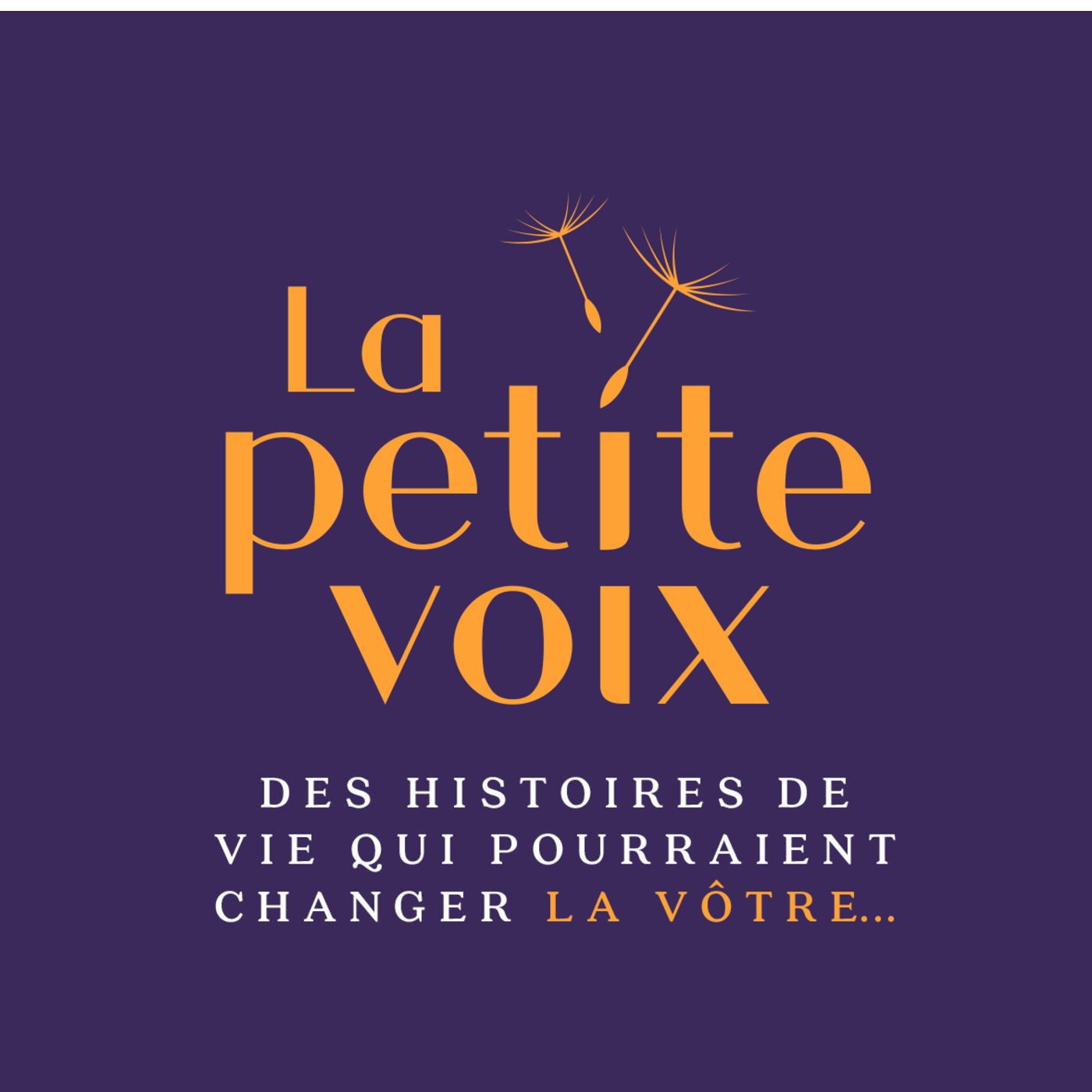 La petite voix – Des histoires de vie qui pourraient changer la vôtre. cover art
