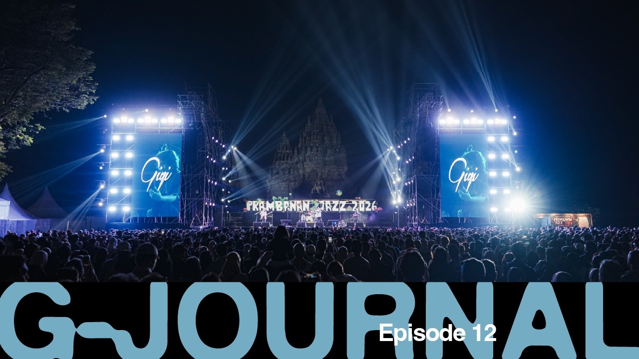 G-JOURNAL (S4/Episode.12) - Yogyakarta: GIGI Di Prambanan Jazz Festival 2026 cover art
