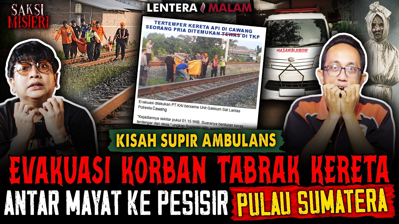 PERJALANAN SUPIR AMBULAN PALING GILA !! MENGANTAR MAYAT ANTAR PULAU cover art