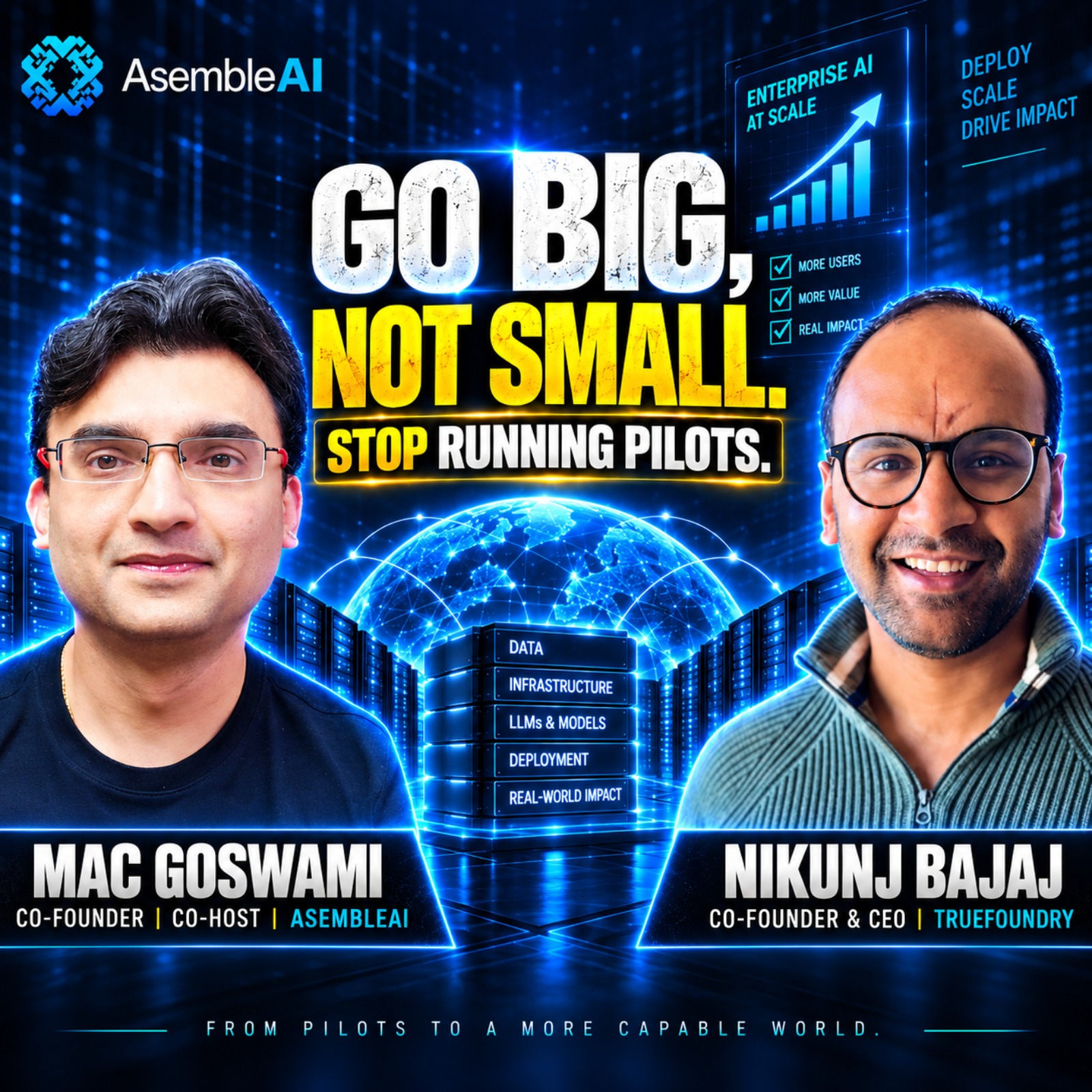 EP 69: "You Don't Build a Power Plant to Charge Phones" — Why Enterprise AI Should Start Big | Nikunj Bajaj, TrueFoundry cover art