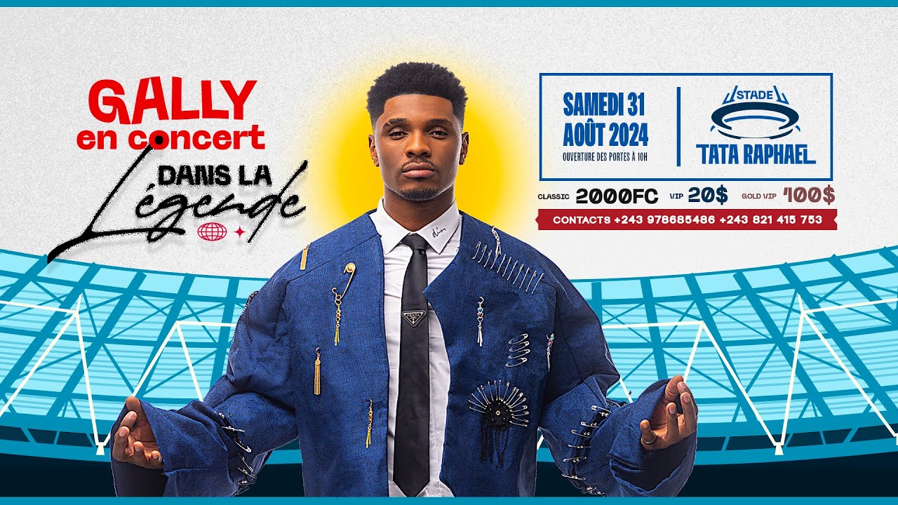 Gally - Session studio au stade Tata Raphaël CHIBIA (VIDEO OFFICIELLE) cover art