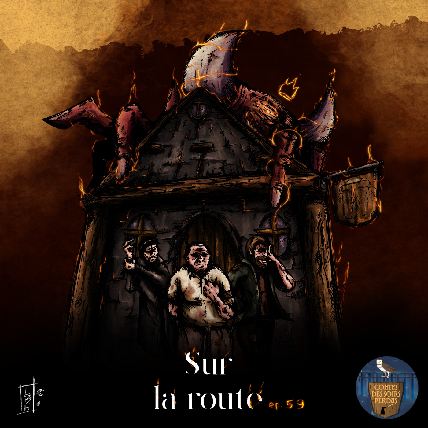 EP59 Contes allemands - Sur la route cover art
