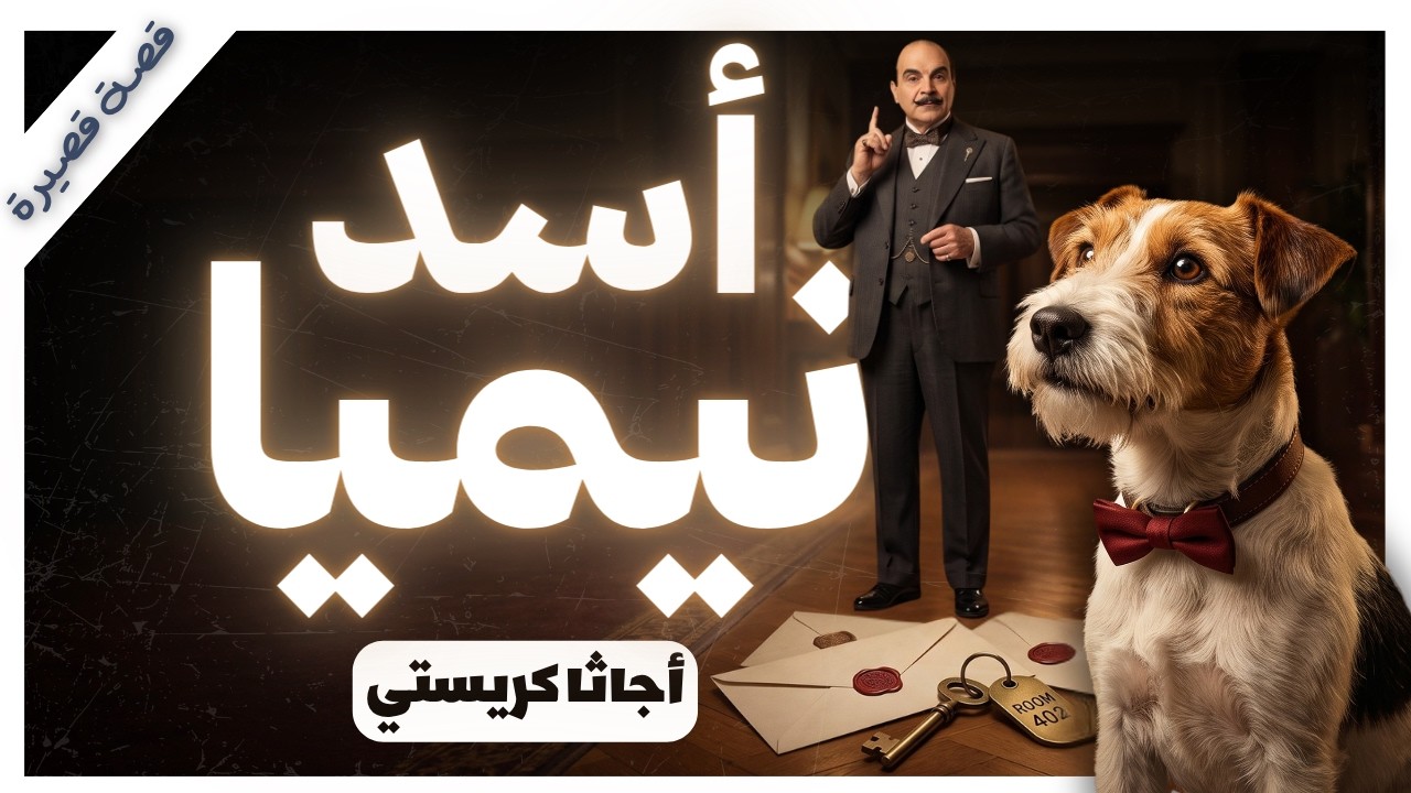 لماذا يهتم بوارو بكلب صغير؟ | قصة أسد نيميا | من أعمال هرقل | اجاثا كريستي | بصوت إسلام عادل cover art