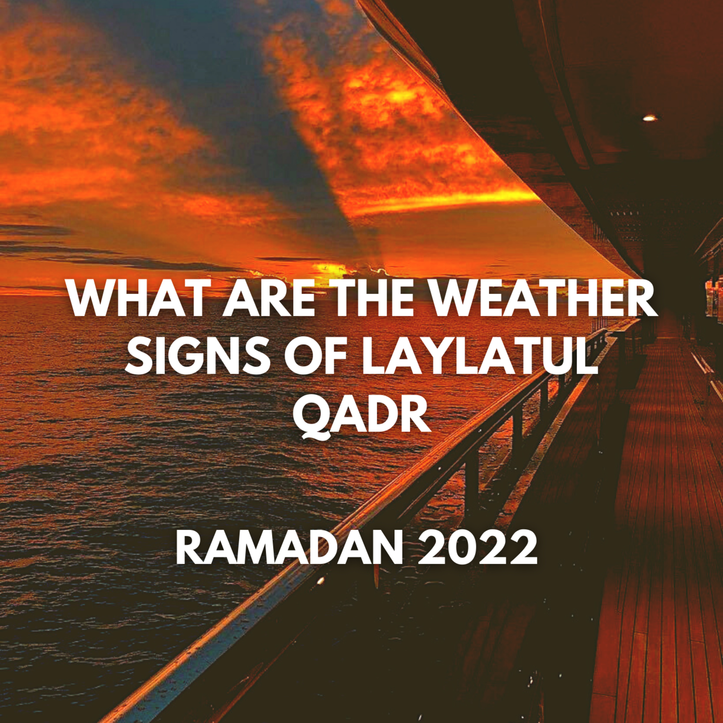 SOME SIGNS OF LAYLATUL QADR - RAMADAN 2022 cover art